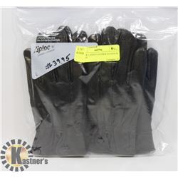 2 PACK LADIES LEATHER GLOVES SZ LARGE
