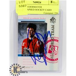 SCOTT NIEDERMAYER AUTOGRAPHED HOCKEY CARD