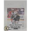 Image 1 : 2012-13 BLACK DIAMOND 100 CARD SET HOCKEY