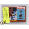 Image 1 : AUTOGRAPHED RON FRANCIS HOCKEY CARD TOPPS