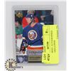 Image 1 : BUTCH GORING  AUTOGRAPHED HOCKEY CARD (UPPER