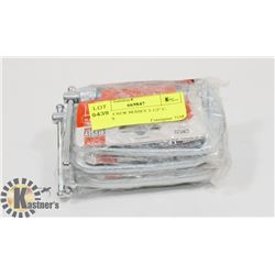 SET OF 4 NEW BESSEY 2-1/2" C- CLAMPS