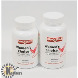 LOT OF SANGSTERS WOMEN'S CHOICE VITAMINS
