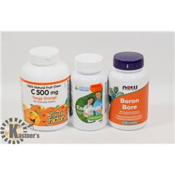 BAG OF ASSORTED VITAMINS