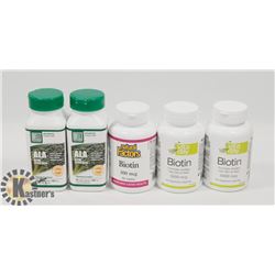 BIOTIN & ALPHA LIPOIC ACID VITAMINS