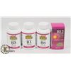 Image 1 : BAG OF ASSORTED VITAMINS INCL B12, B6, B1, B3