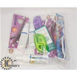 BAG OF ORAL HYGIENE PRODUCT