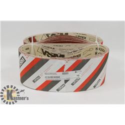 2 NEW 4 X 24" VSM SANDING BELTS/10 PER