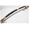 Image 1 : VINTAGE INDIA SWORD W/ WORN VELVET SHEATH & BRASS