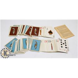 VINTAGE AVIATION PLAYING CARDS.