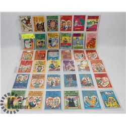 2 SHEETS OF 1960'S LOONEY ADS