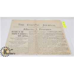 VINTAGE REPRINTED 'THE EVENING JOURNAL' SEPTEMBER