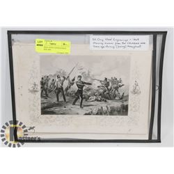 20 ORIGINAL STEEL ENGRAVINGS PUBLISHED 1865