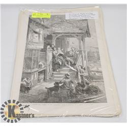 30+ ORIGINAL MOSTLY FULL PAGE ILLUSTRATED WOOD