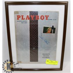 VINTAGE PLAYBOY IN FRAME