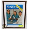 VINTAGE NEWSWEEK IN FRAME