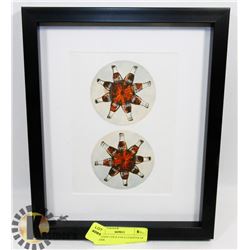 VINTAGE COCA COLA COASTER IN FRAME