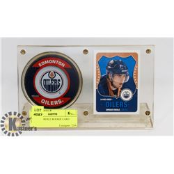 JORDAN EBERLE ROOKIE CARD DISPLAY