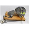 VINTAGE HAND MEAT SLICER.