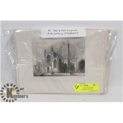 47 STEEL & WOOD ENGRAVED PLATES PUBLISHED AROUND