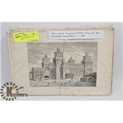 90+ RESCUED WOOD ENGRAVED PLATES FROM