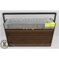 VINTAGE GERMAN SABA TRANSEUROPA  AUTOMATIC RADIO