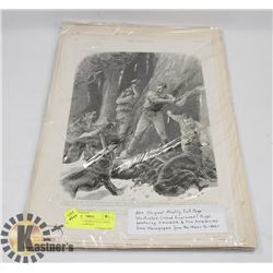 60+ ORIGINAL MOSTLY FULL PAGE ILLUSTRATED (WOOD