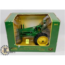 JOHN DEERE MODEL "A" WITH MAN DIE CAST TRACTOR