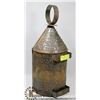 Image 1 : COPPER LANTERN PROP FROM MOVIE SET OF "THE