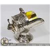 Image 1 : ANTIQUE SILVER PLATE SUGAR SCUTTLE