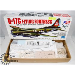 GUILLOW'S B-17G FLYING FORTRESS BLSA KIT NO 2002