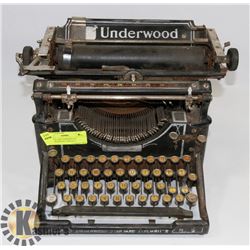 ANTIQUE 1920 UNDERWOOD TYPEWRITER NO 5 SERIAL #