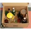 Image 1 : TRAY OF VINTAGE BOTTLES