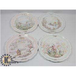COMPLETE SET OF 4 "WIND IN THE WILLOWS" ROYAL
