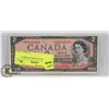 Image 1 : 1954 CANADA $2 REPLACEMENT BILL