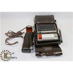 SEARS TAPE RECORDER 3 WAY POWER WITH MICROPHONE