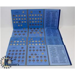 SET OF 4 COIN HOLDERS 10 AND 25 CENTS WITH COINS