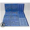 Image 1 : SET OF 4 COIN HOLDERS 10 AND 25 CENTS WITH COINS