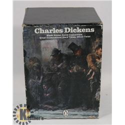 BOX SET OF CHARLES DICKINS BOOKS