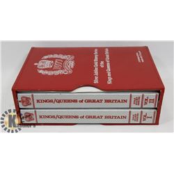 BOX SET OF SILVER JUBILEE 23K GOLD STAMPS SERIES