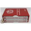Image 1 : BOX SET OF SILVER JUBILEE 23K GOLD STAMPS SERIES