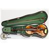 Image 1 : 3/4 VIOLIN WITH HARD CASE AND BOW.