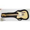 Image 1 : SHELBY ELECTRIC YELLOW TELLY STYLE GUITAR WITH