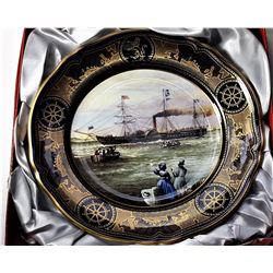 4)  SPODE COLLECTOR PLATE "BRITANIA"