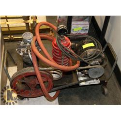 1920S WEBSTER AIR EQUIPMENT LTD AIR COMPRESSOR.