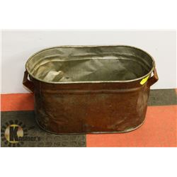 ANTIQUE COPPER DOUBLE BOILER