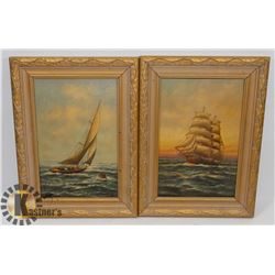 PAIR OF VINTAGE PICTURES