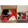 Image 1 : BOX OF VINTAGE COLLECTIBLE CLOTHES