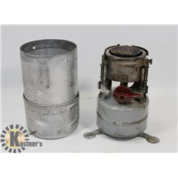 COLEMAN MILITARY PORTABLE COOK STOVE WITH CASE.