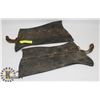 Image 1 : WWI LEATHER LEG CHAPS.